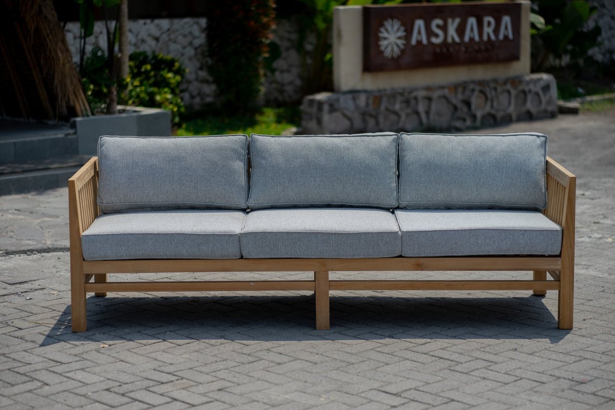 Teak Lounge Sofa Ibiza 228 cm