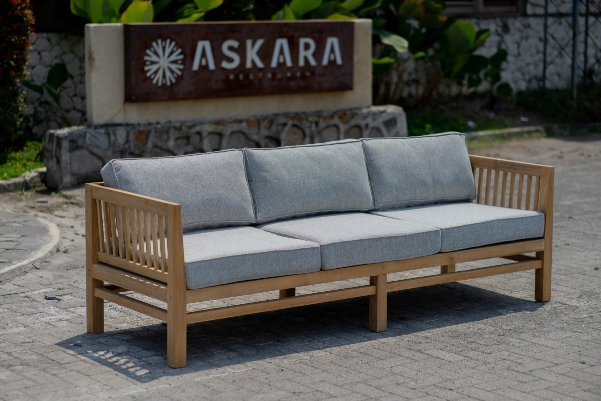Teak Lounge Sofa Ibiza 228 cm