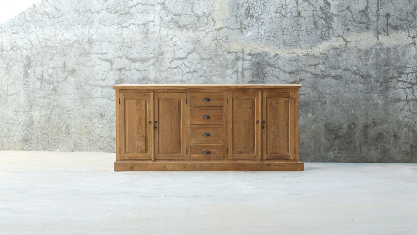 Teak sideboard Hamburg 200 cm