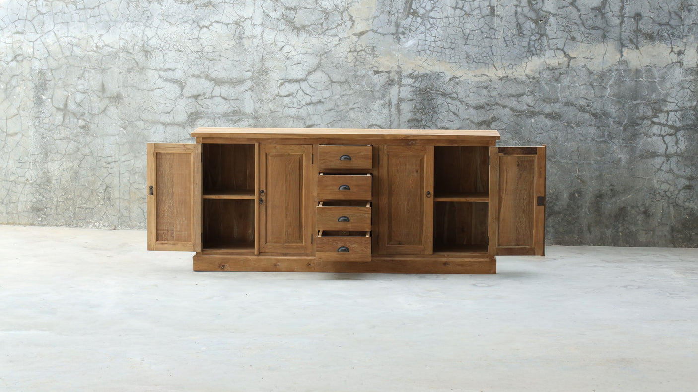 Teak sideboard Hamburg 200 cm