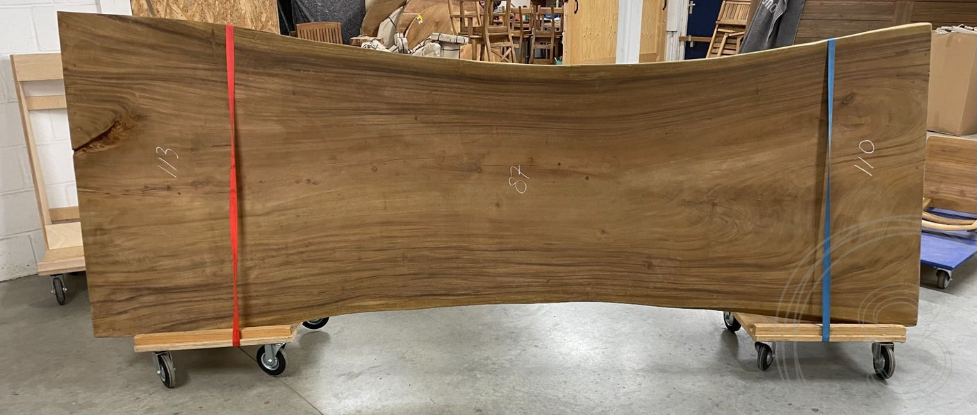 Live edge dining table Spider
