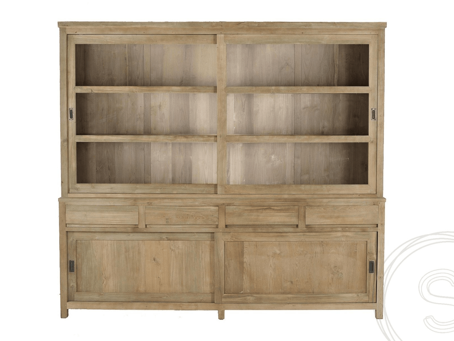 Teak buffetkast 220cm - Souren Meubels