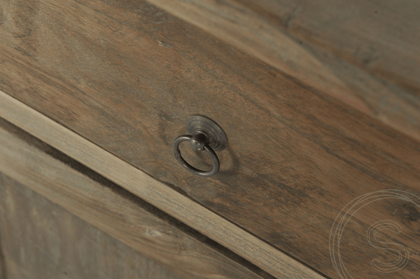 Teak sideboard 200cm rustic