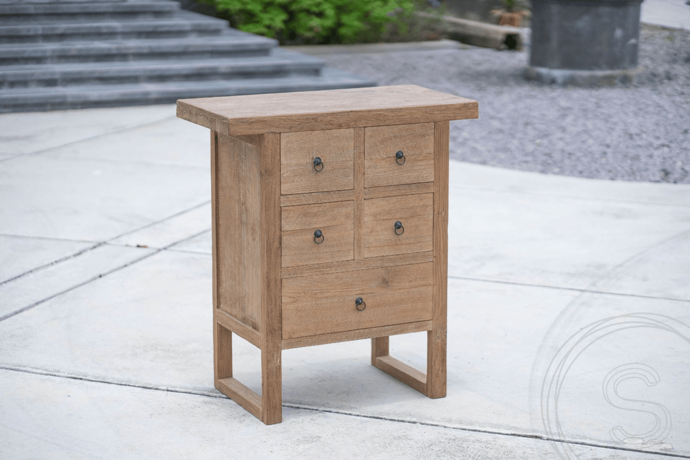 Teak Kommode Algarve 5 Drawer