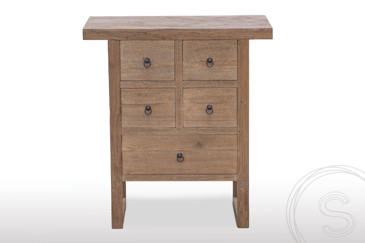 Teak Kommode Algarve 5 Drawer