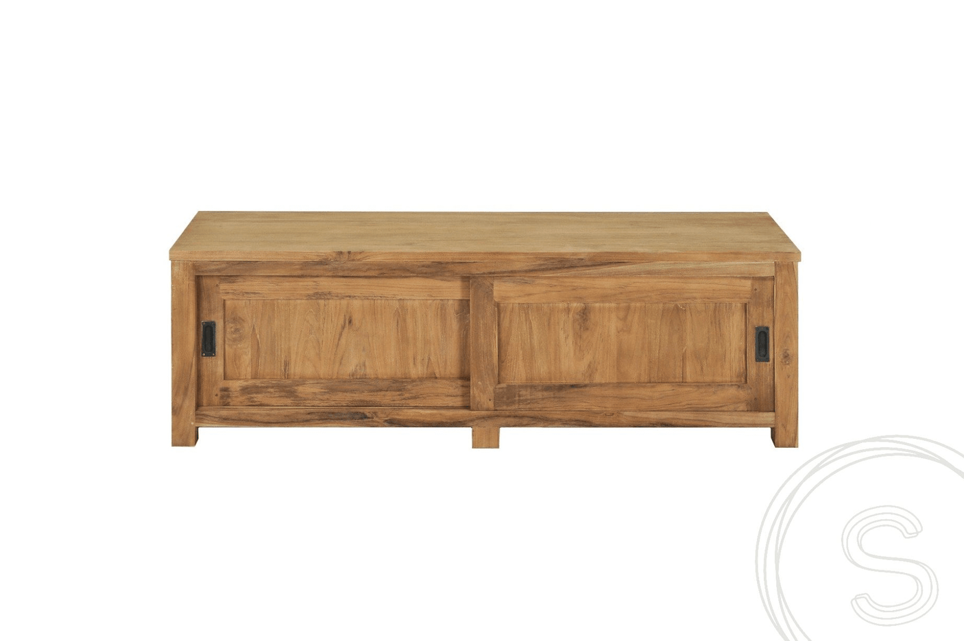 Teak tv-unit 200 x 50 x 50