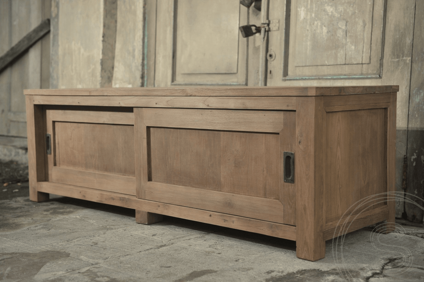 Teak tv-unit 160 x 50 x 50