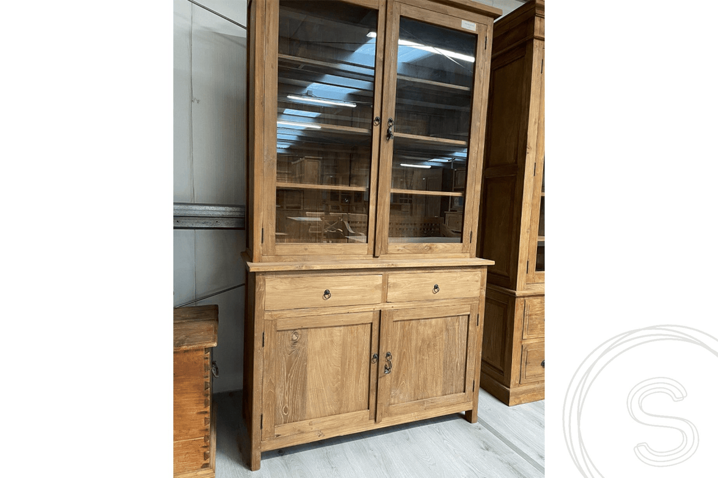 Teak cabinet old wood
