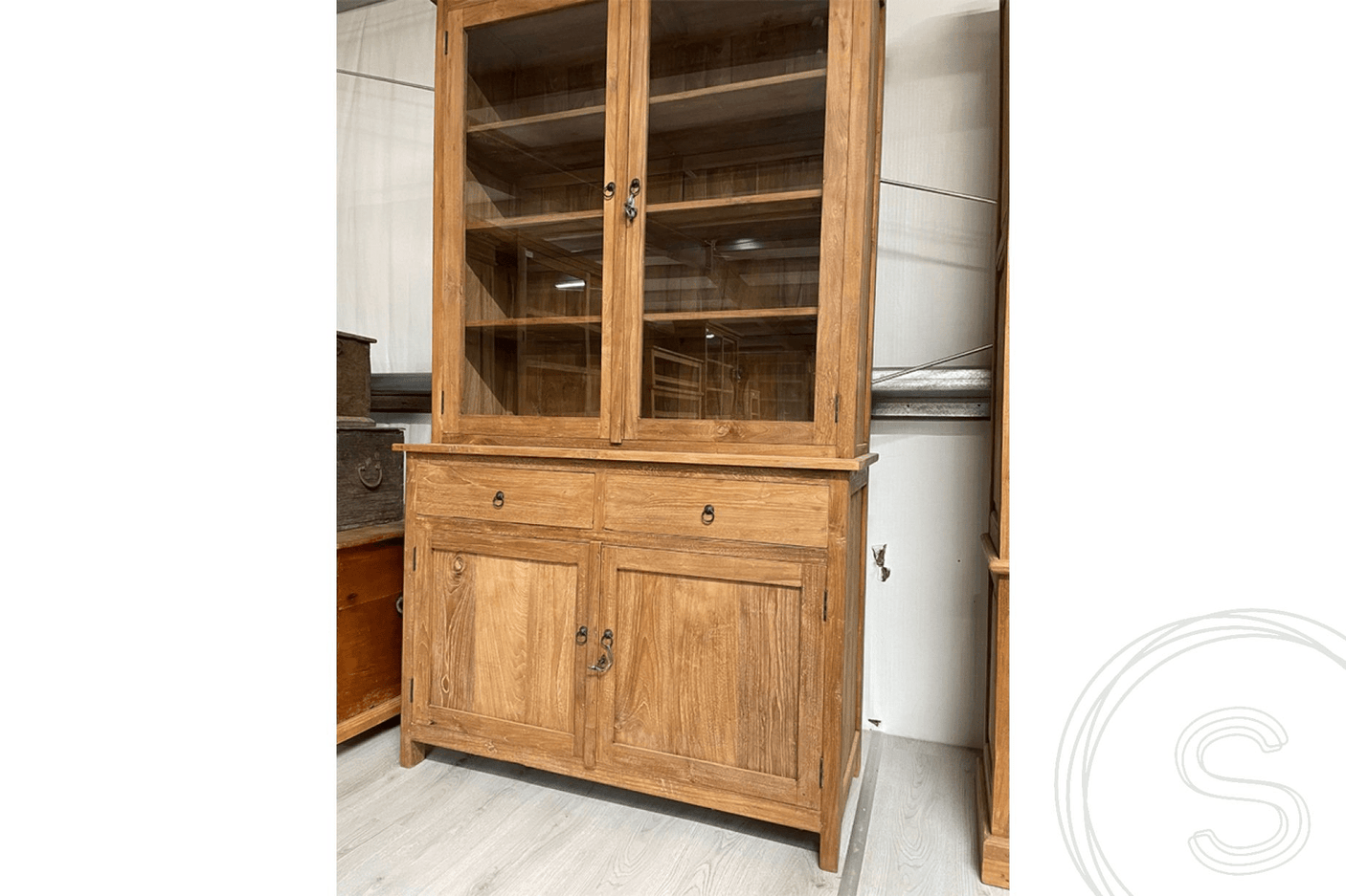 Teak cabinet old wood