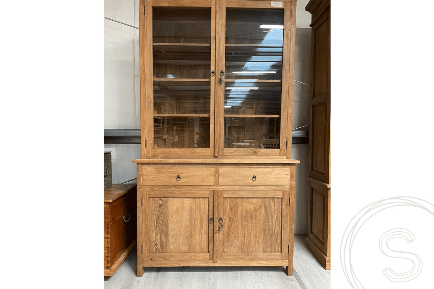 Teak cabinet old wood