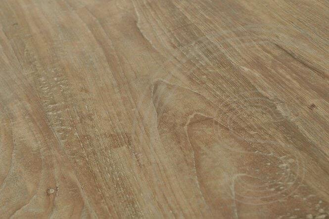 Teak table 300x100cm rustic + 10 chairs