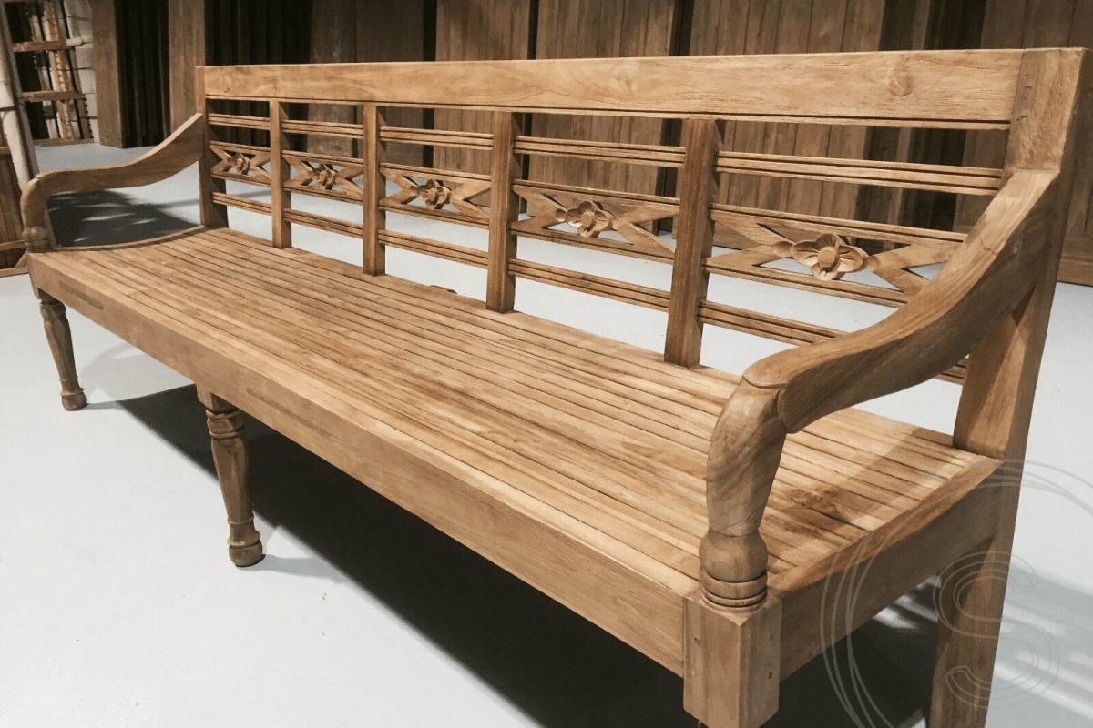Teak gardenbench Java 240cm