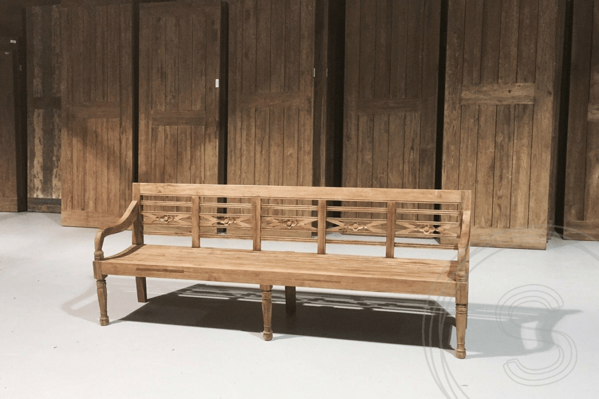 Teak gardenbench Java 240cm