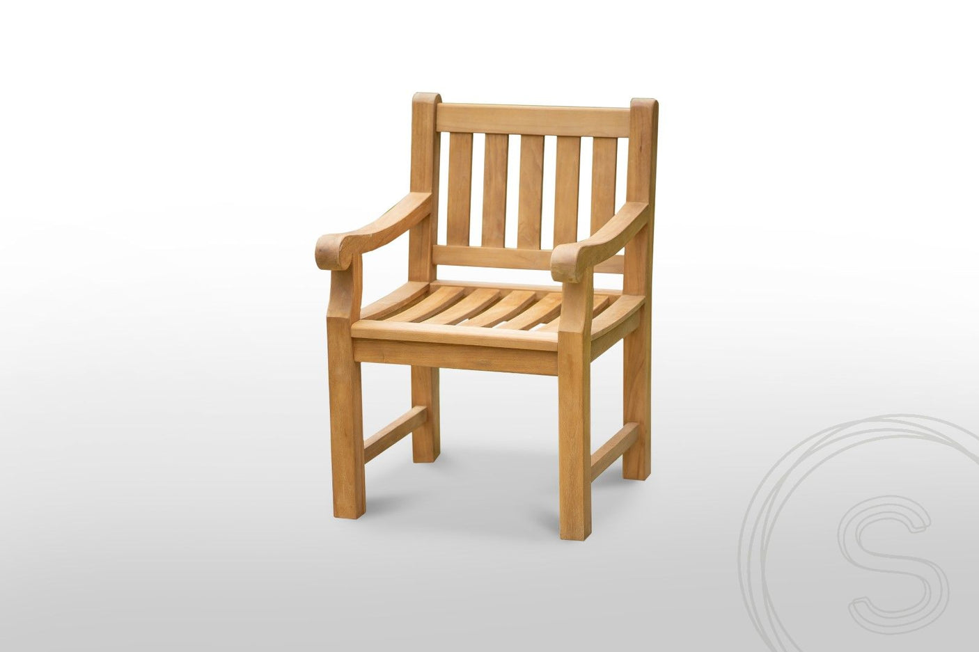 Teak garden chair elephant