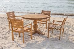 Ronde tuintafel 120cm Classic - Souren Meubels