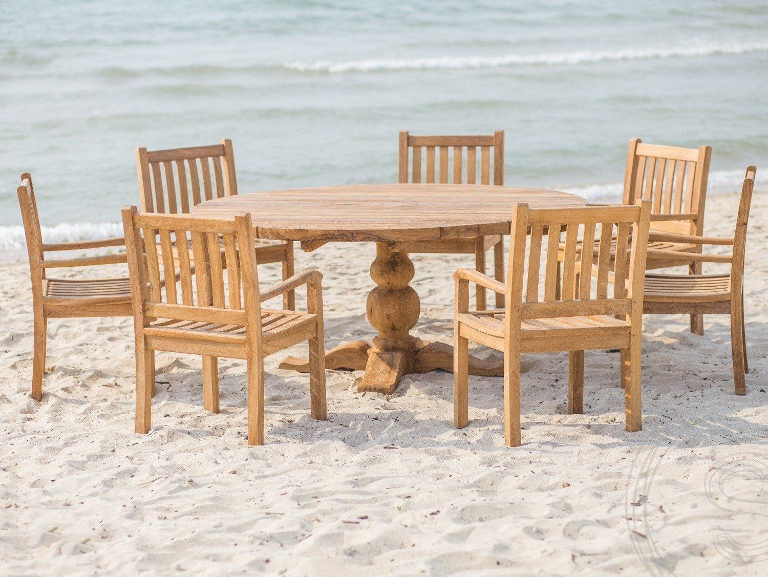 Round garden table 180cm Classic