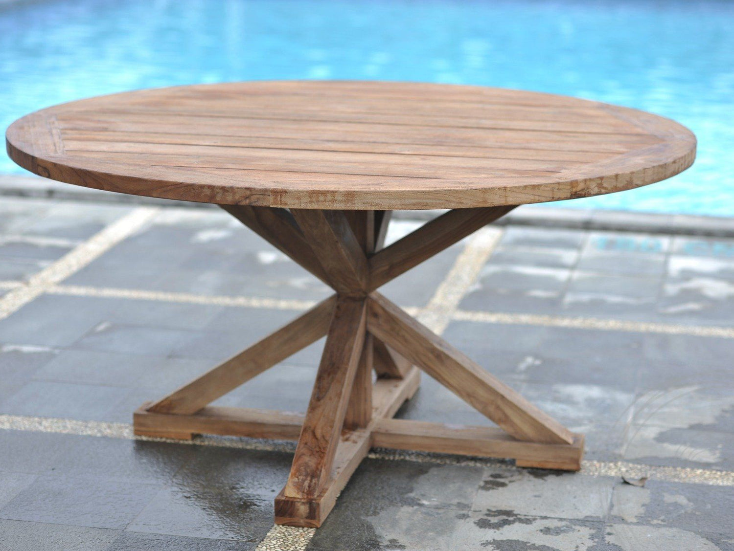 Ronde tuintafel 180cm Cross - Souren Meubels