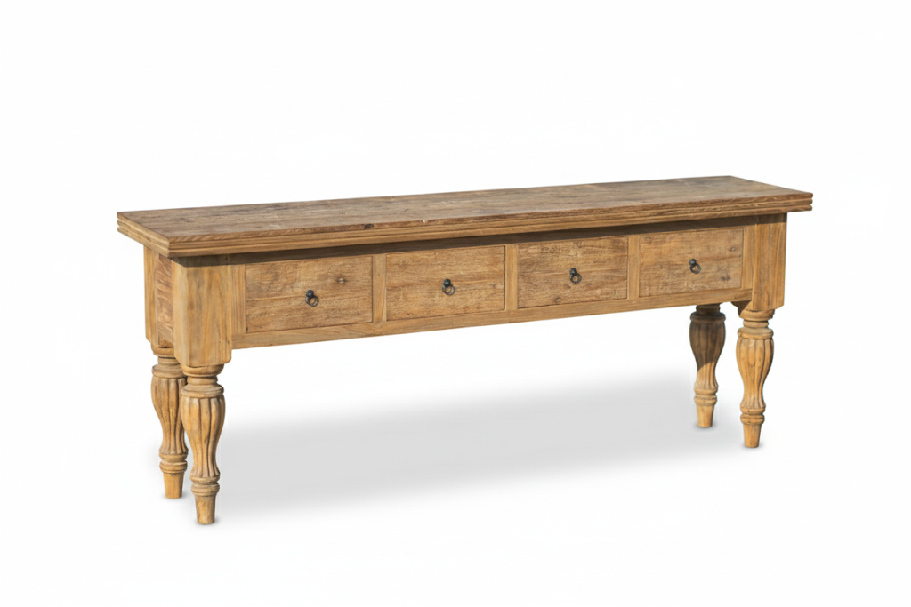 Teak Side Table Reclaimed