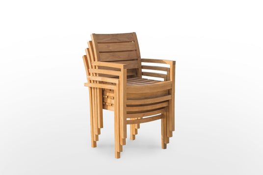 Stapelbare tuinstoel Stacking - Souren Meubels