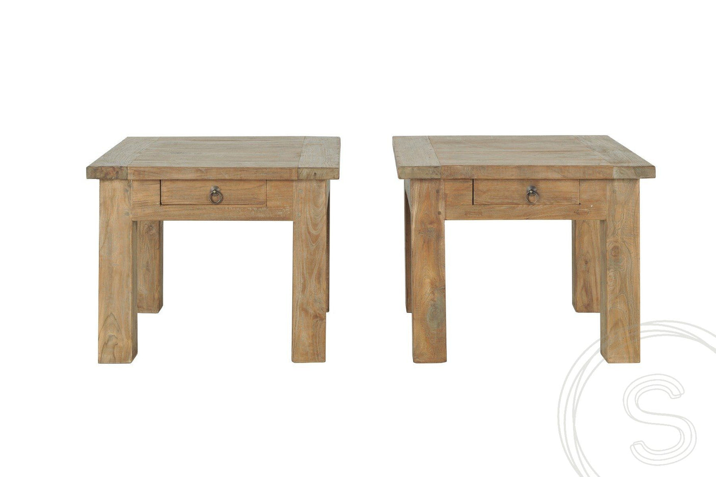 Teak coffee table 60x60