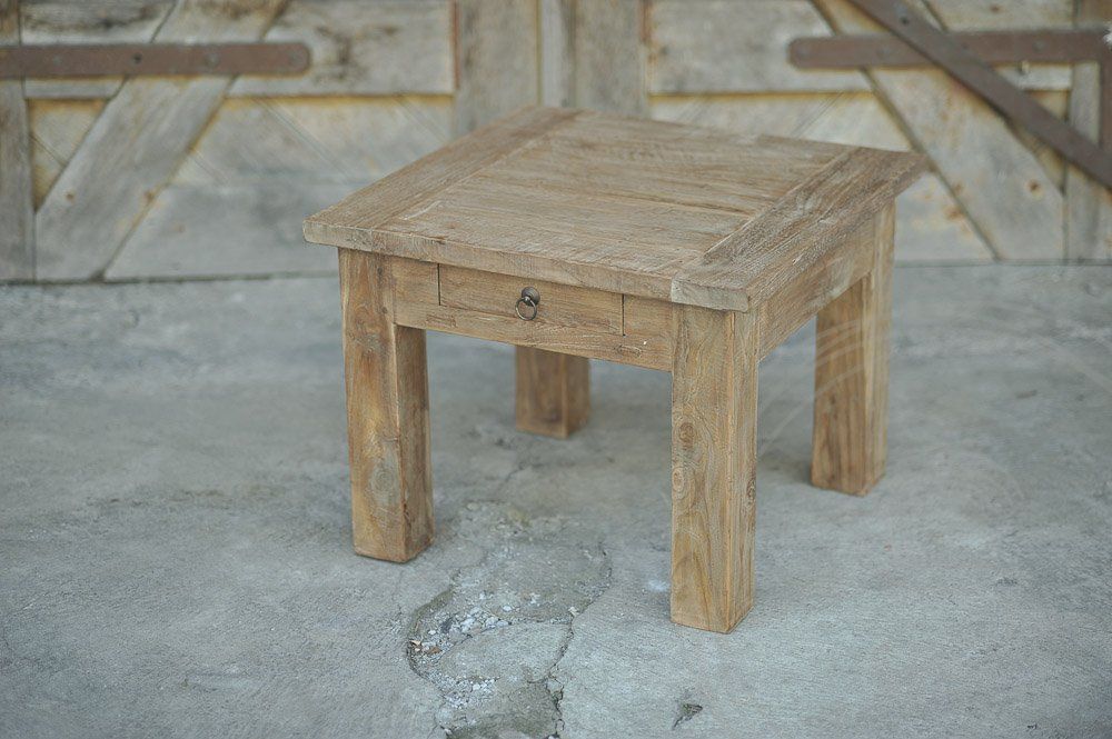 Teak coffee table 60x60