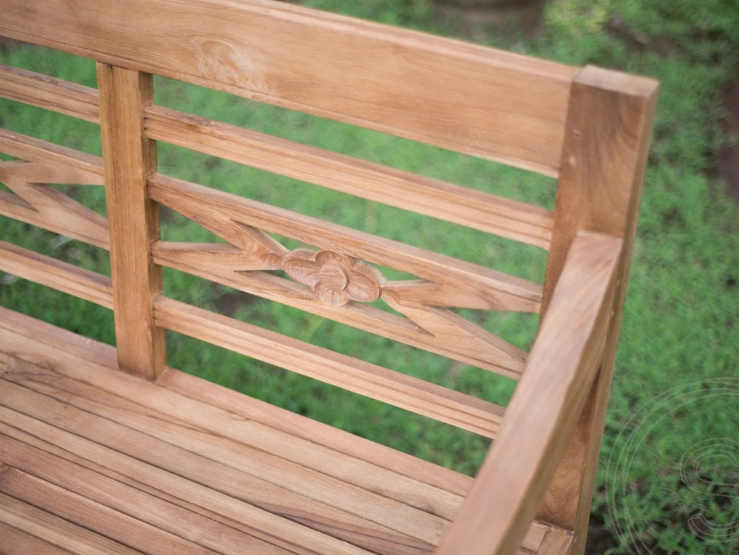 Teak garden bench Java 2-seater
