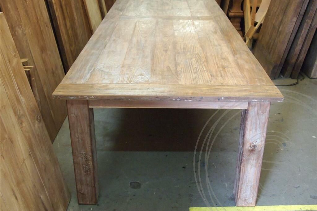 Teak table 300 x 120 rustic