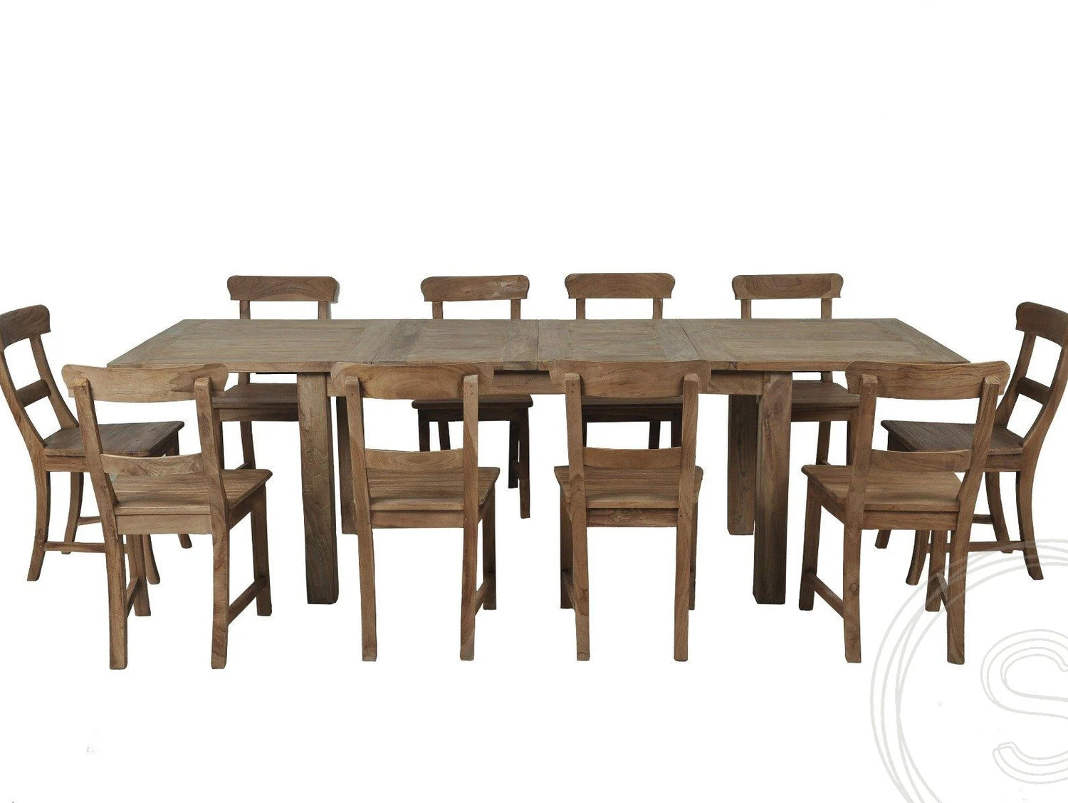 Teak table extension 180-230-280x100