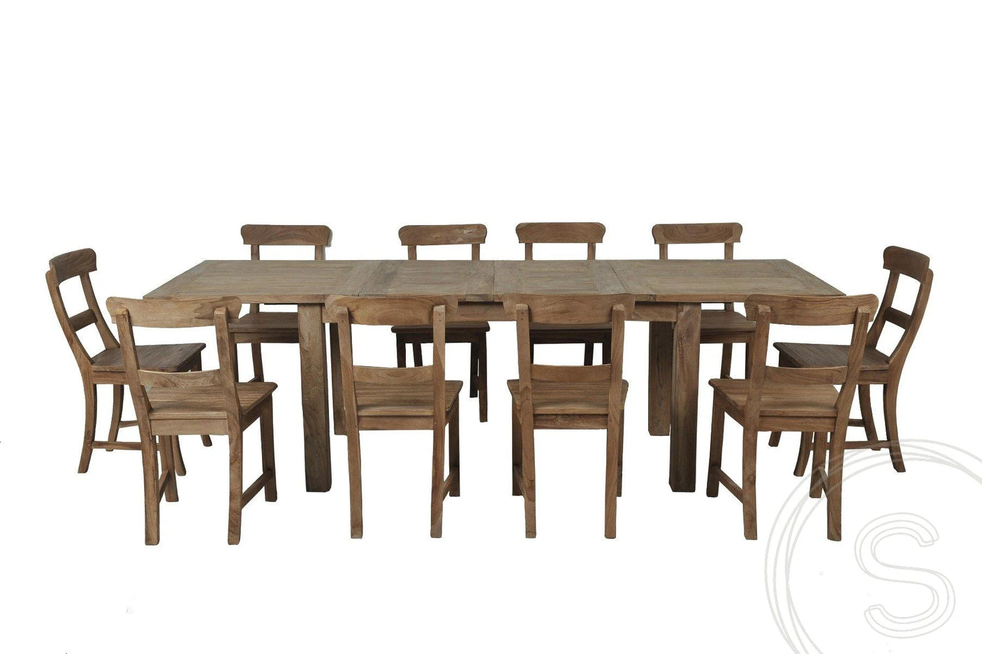 Teak table extension 180-230-280x100