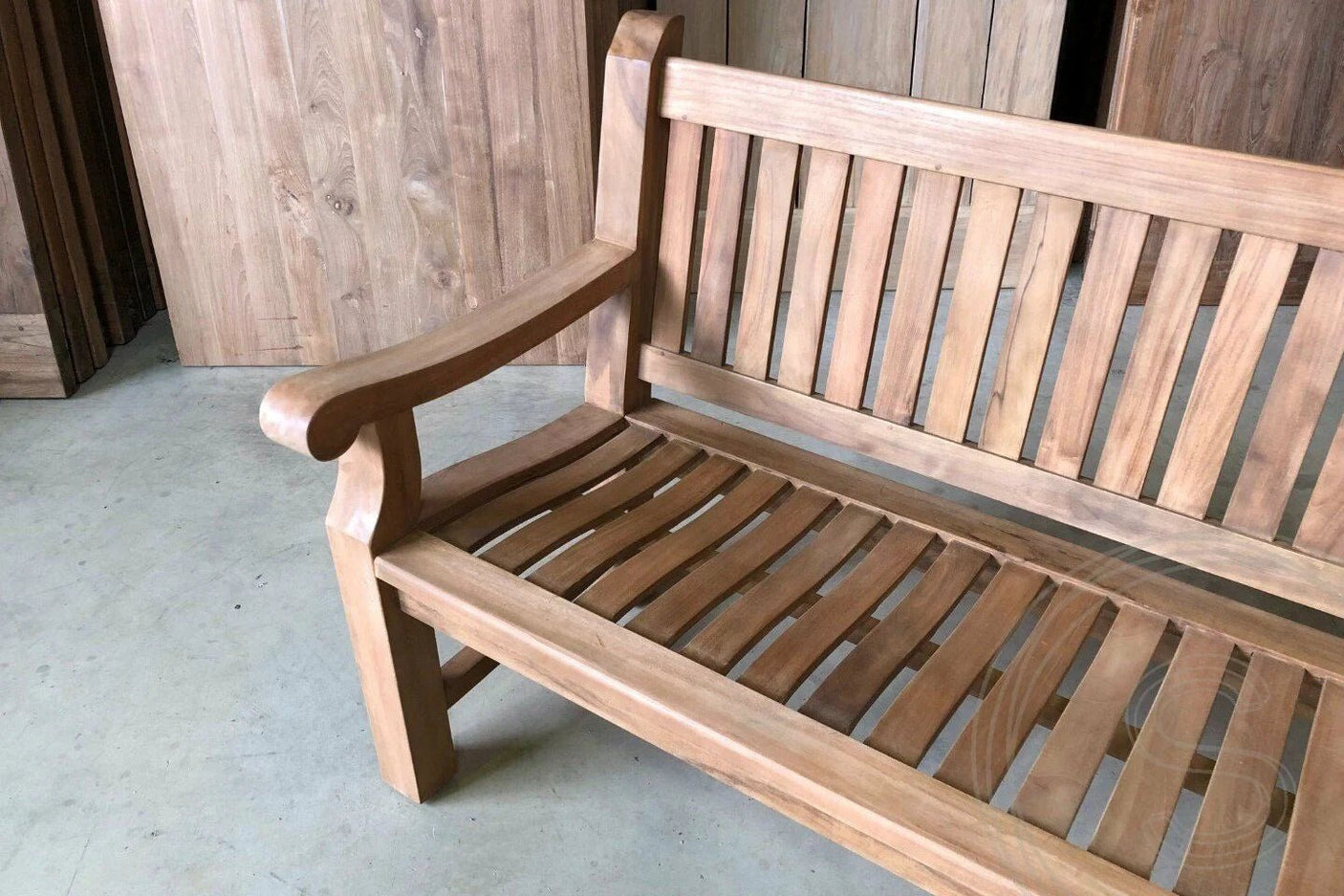 Teak garden bench 150cm Mammoth