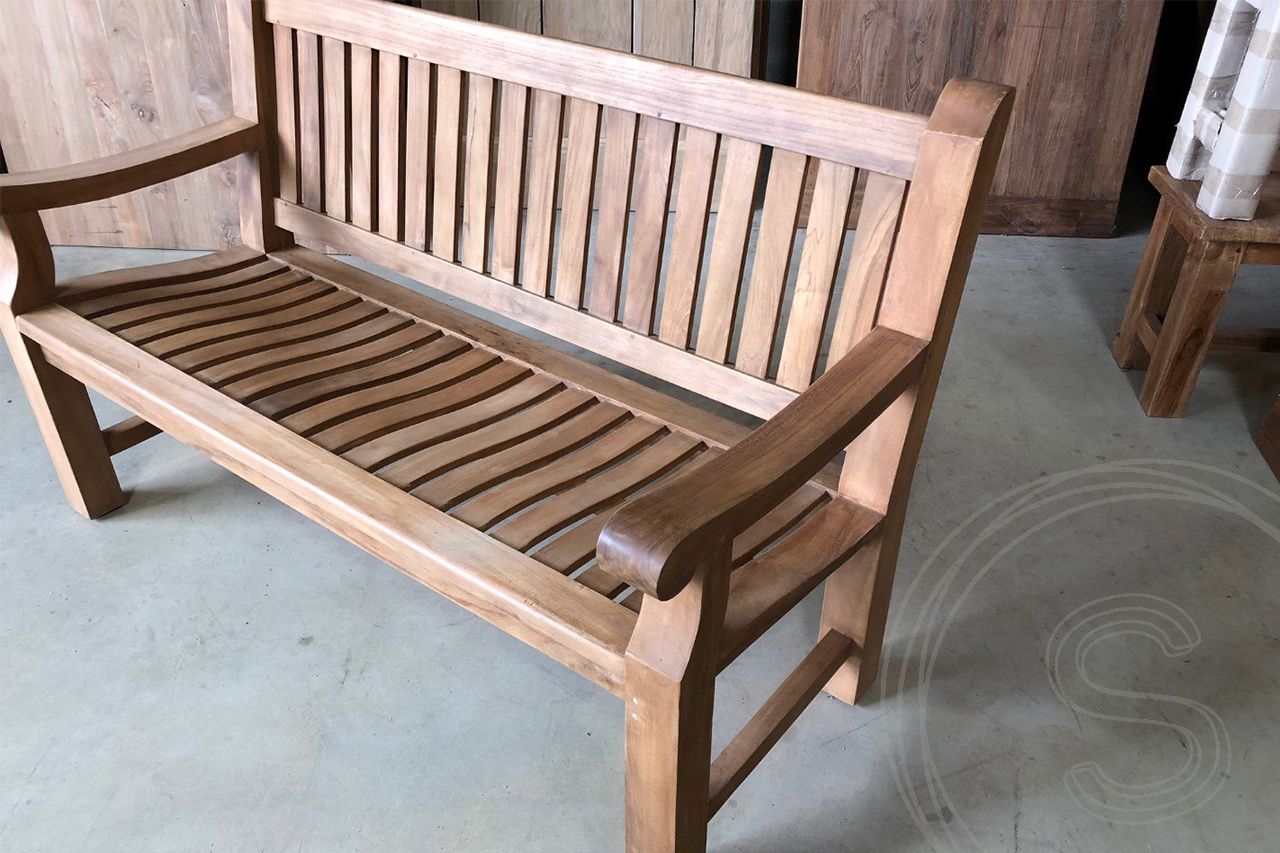 Teak garden bench 150cm Mammoth
