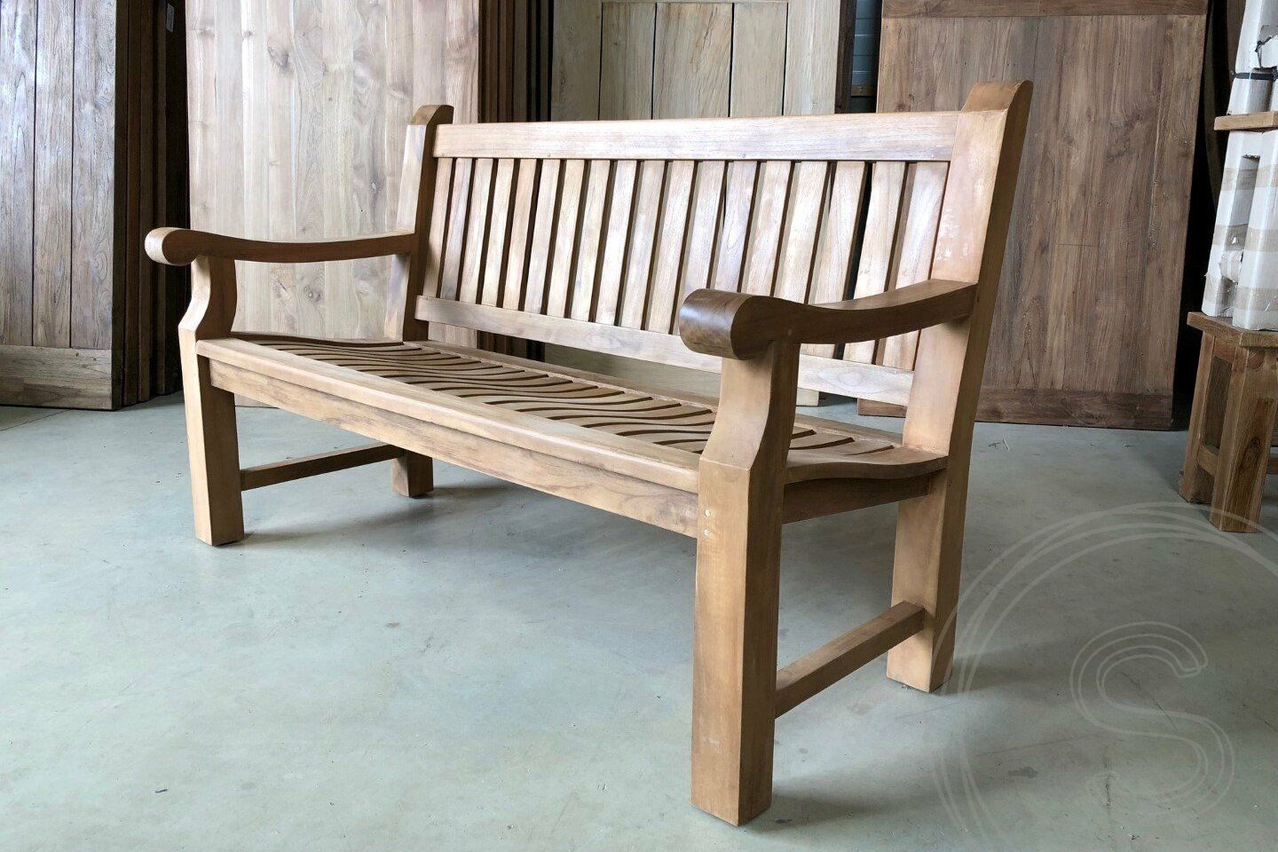 Teak garden bench 150cm Mammoth
