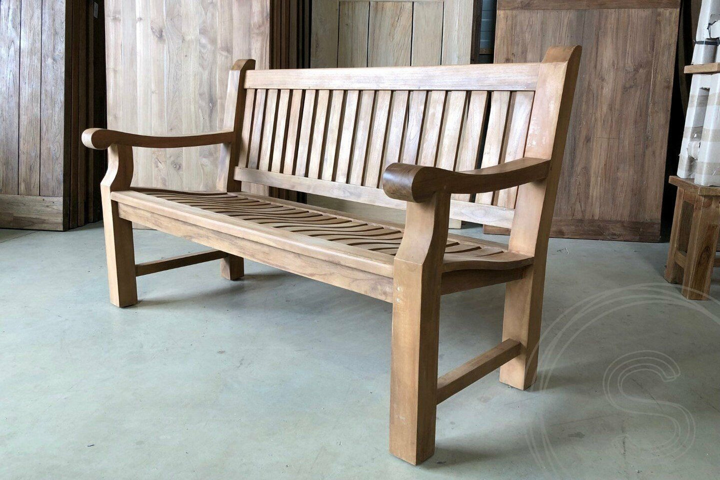 Teak garden bench 150cm Mammoth