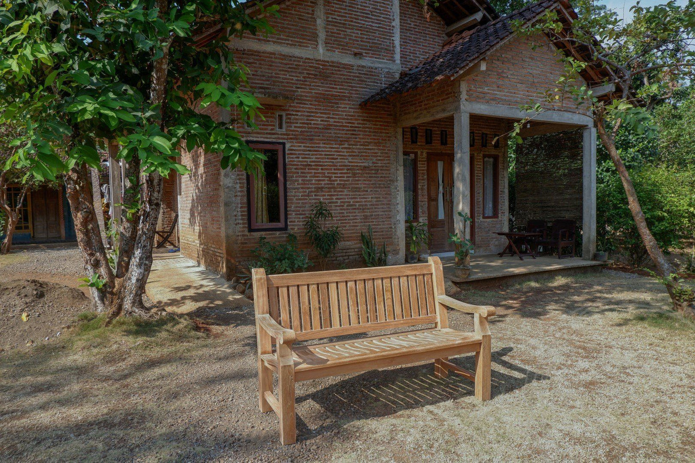 Teak garden bench 150cm Mammoth