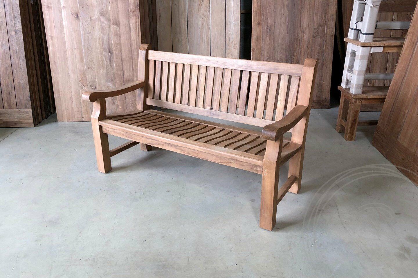 Teak garden bench 150cm Mammoth