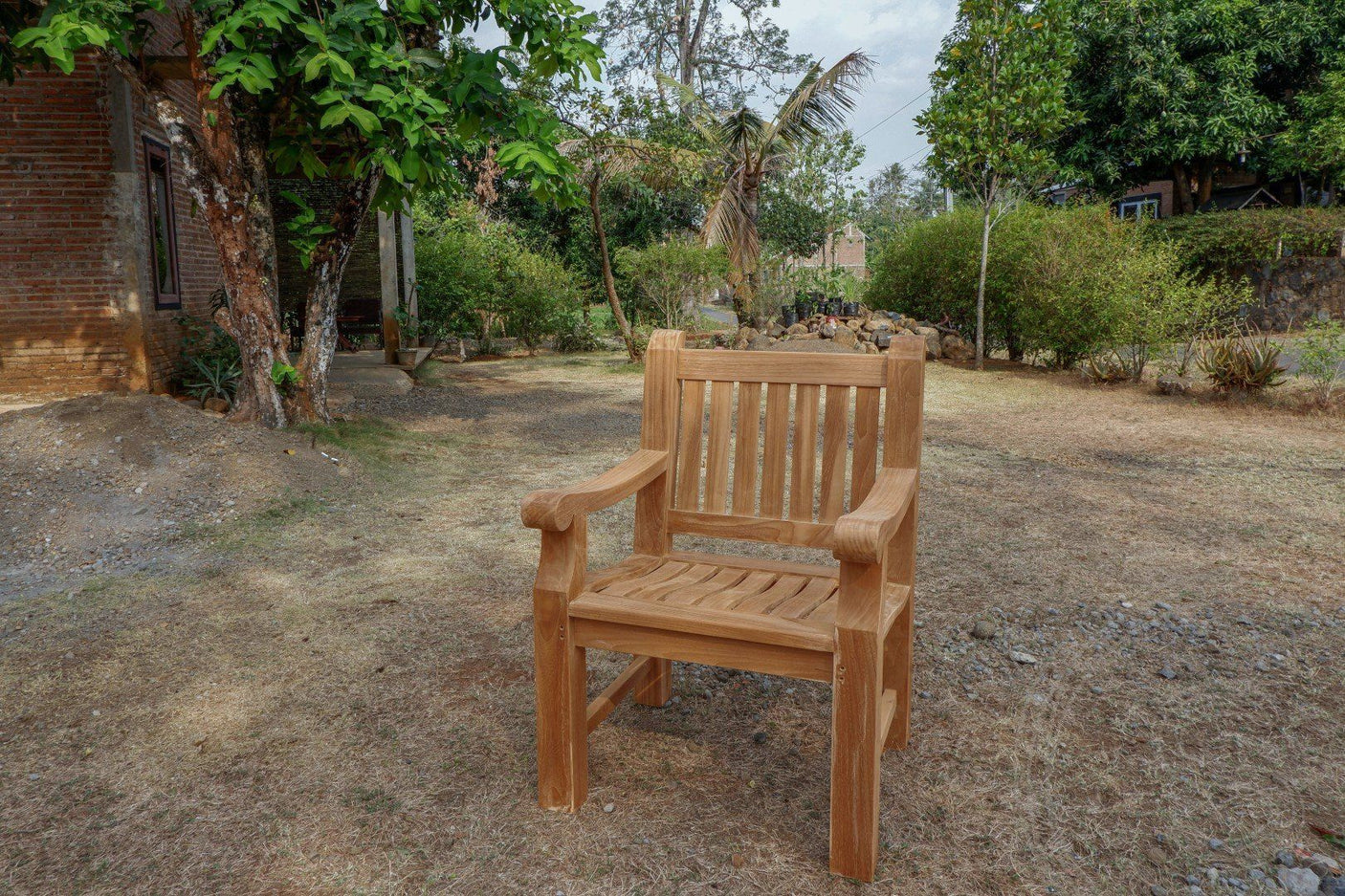 Teak tuinstoel Mammoet - Souren Meubels