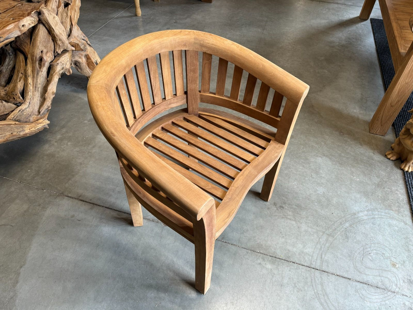 Teak garden chair Banana XL