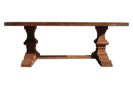 Teak kloostertafel 200x90 - Souren Meubels