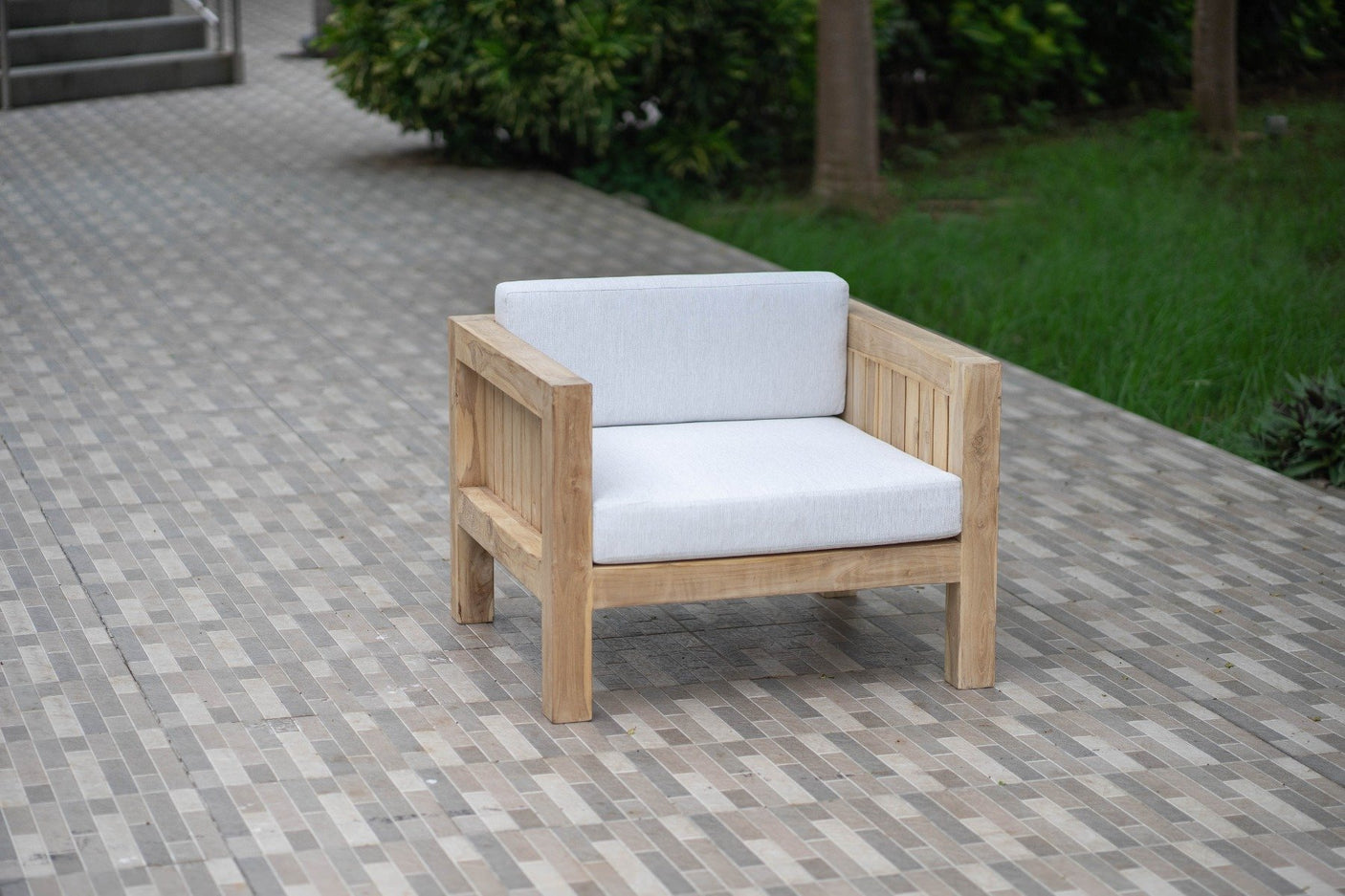 Teak Loungestoel Algarve - Souren Meubels