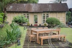 Teak tafel 200x100 cm - Souren Meubels