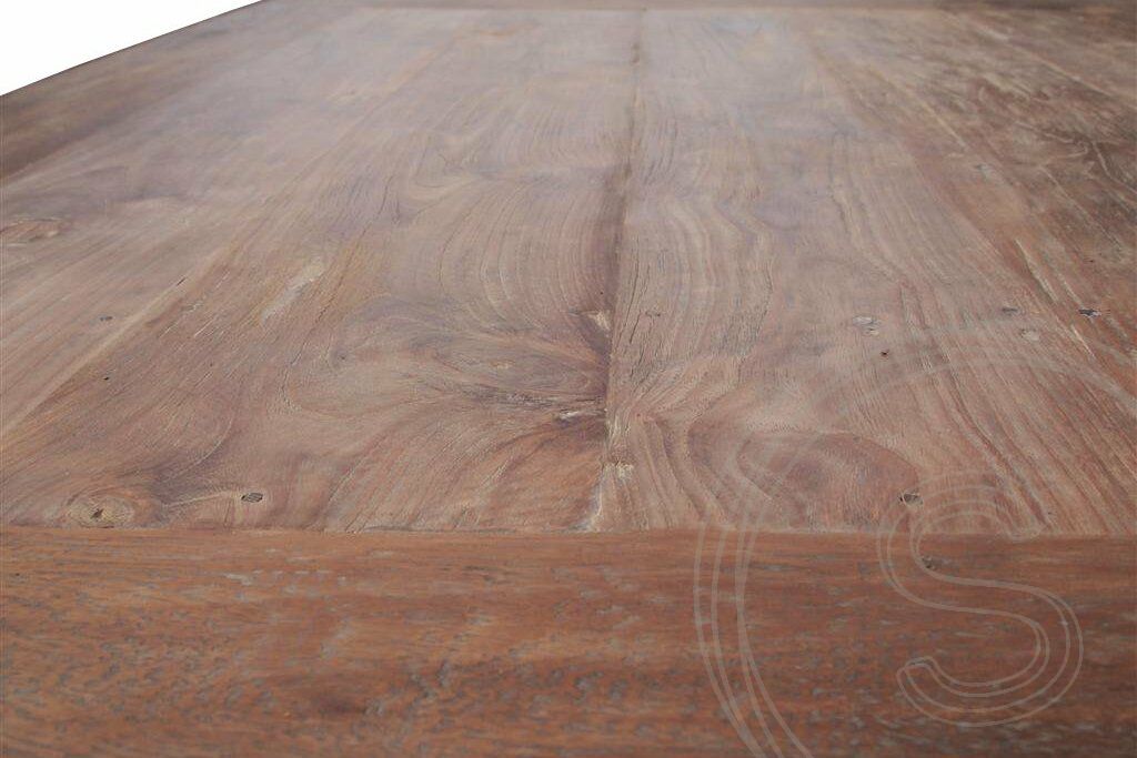 Teak tafel 320 x 120 oud hout - Souren Meubels