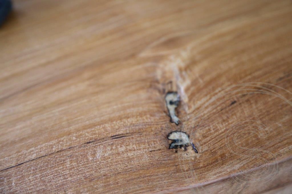 Teak table round 100cm