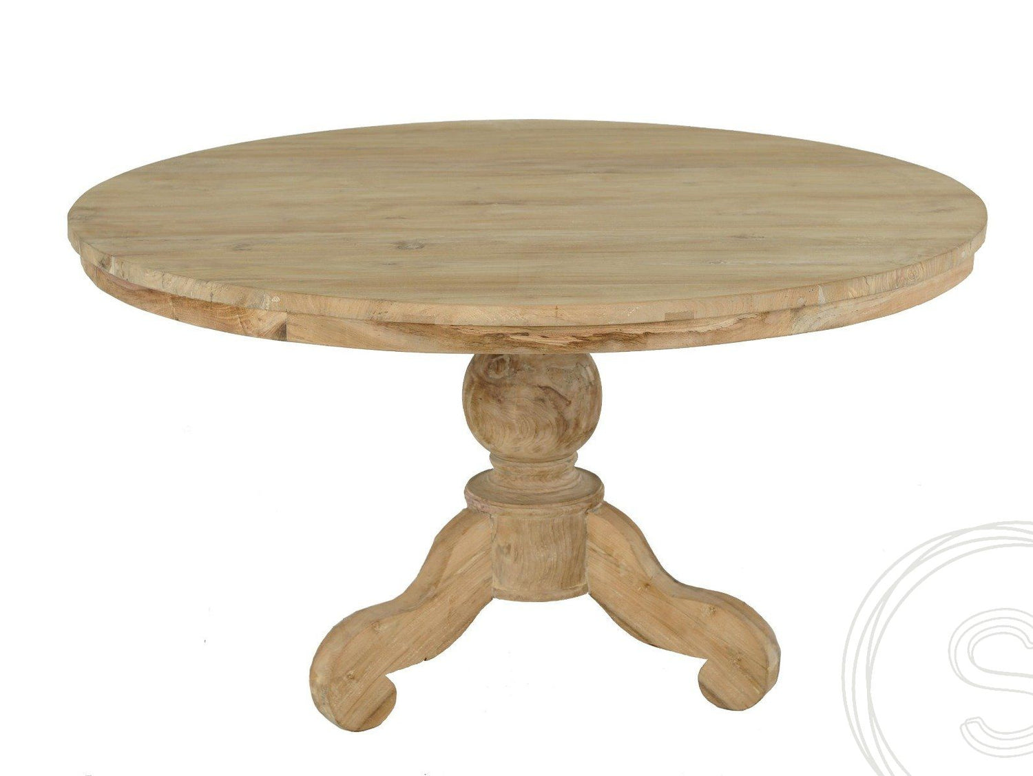 Teak table round 130cm