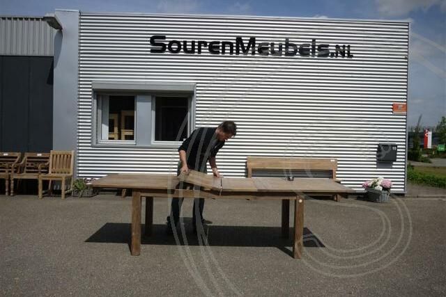 Teak table extension 180-230-280x100