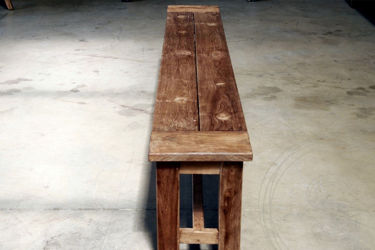 Teak garden bench 300cm