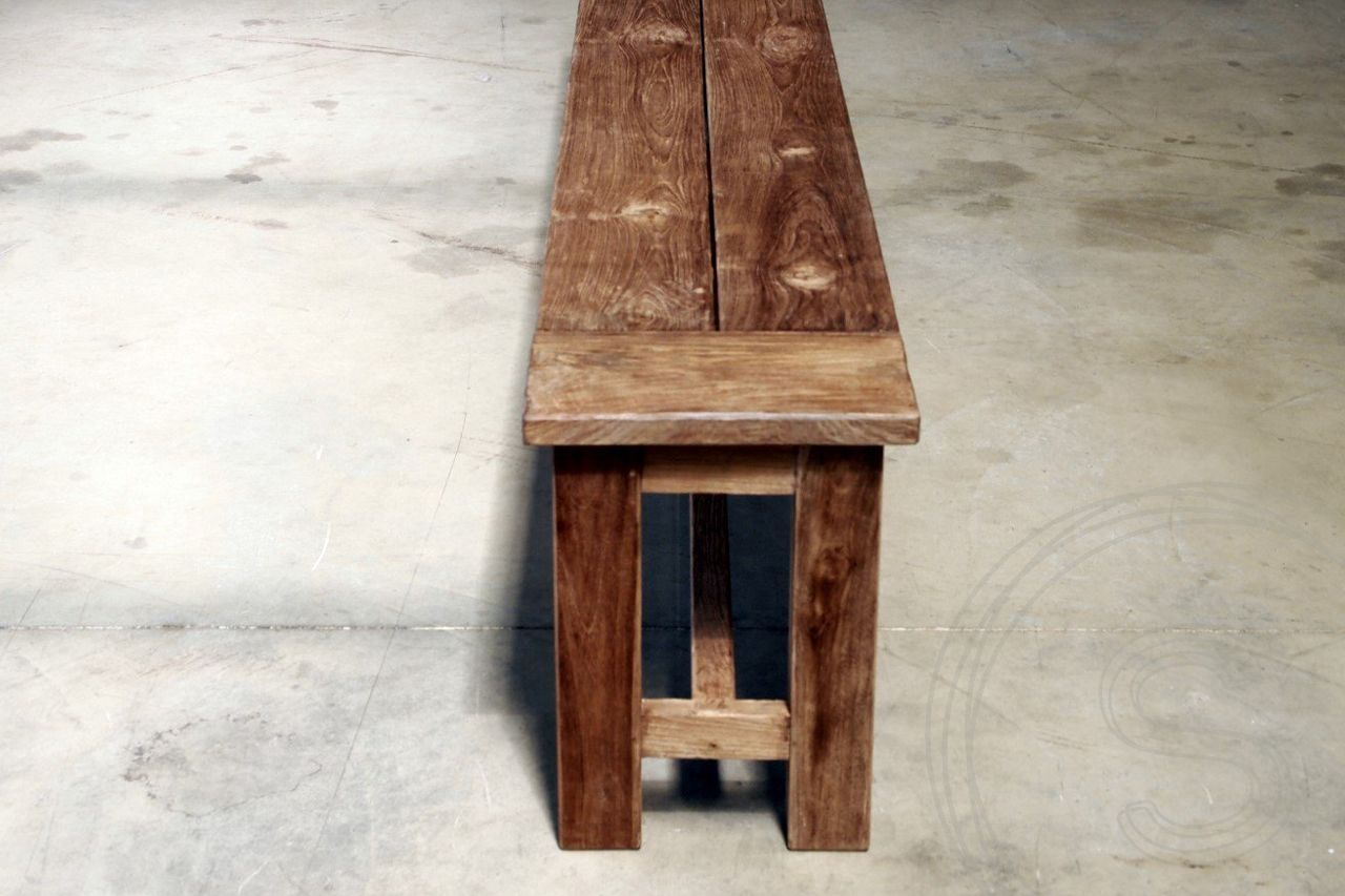 Teak garden bench 280cm