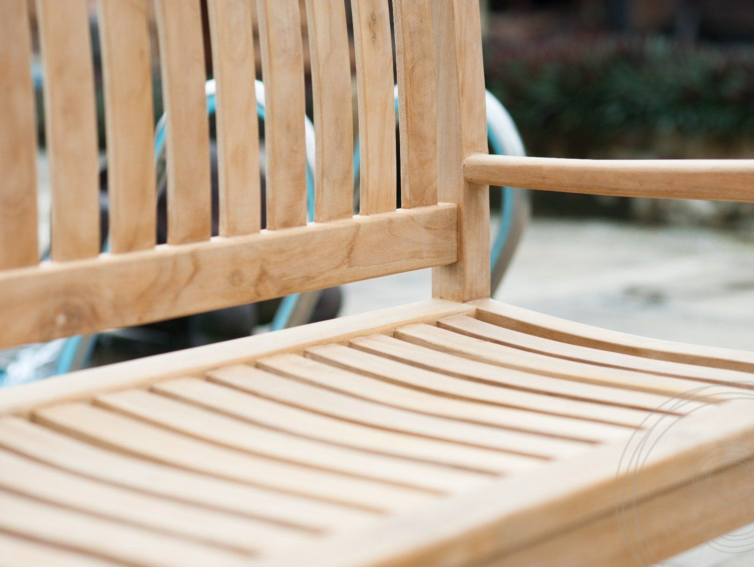 Teak garden bench 240cm Beaufort
