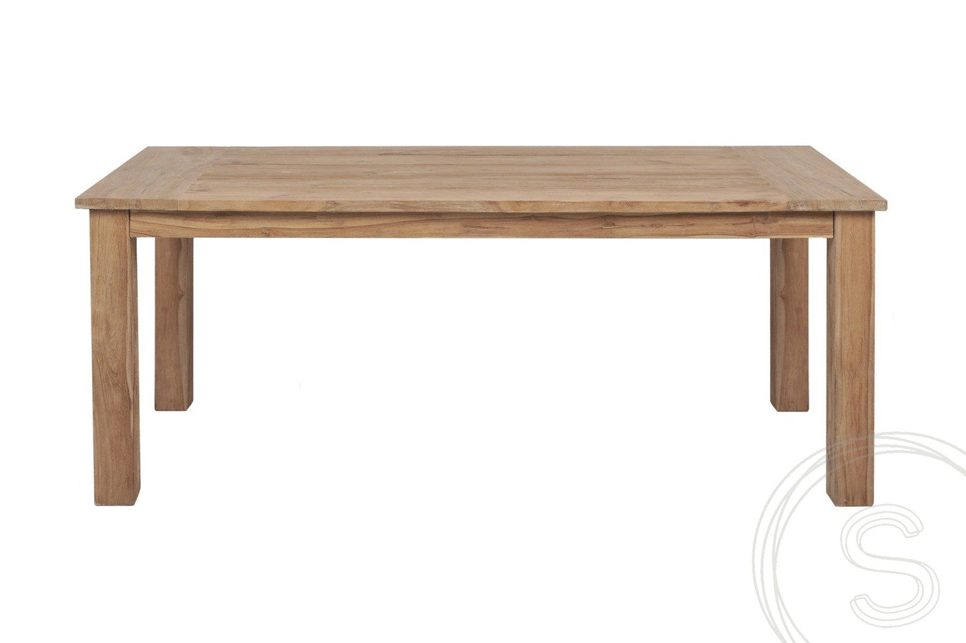 Teak garden table 180x90 cm