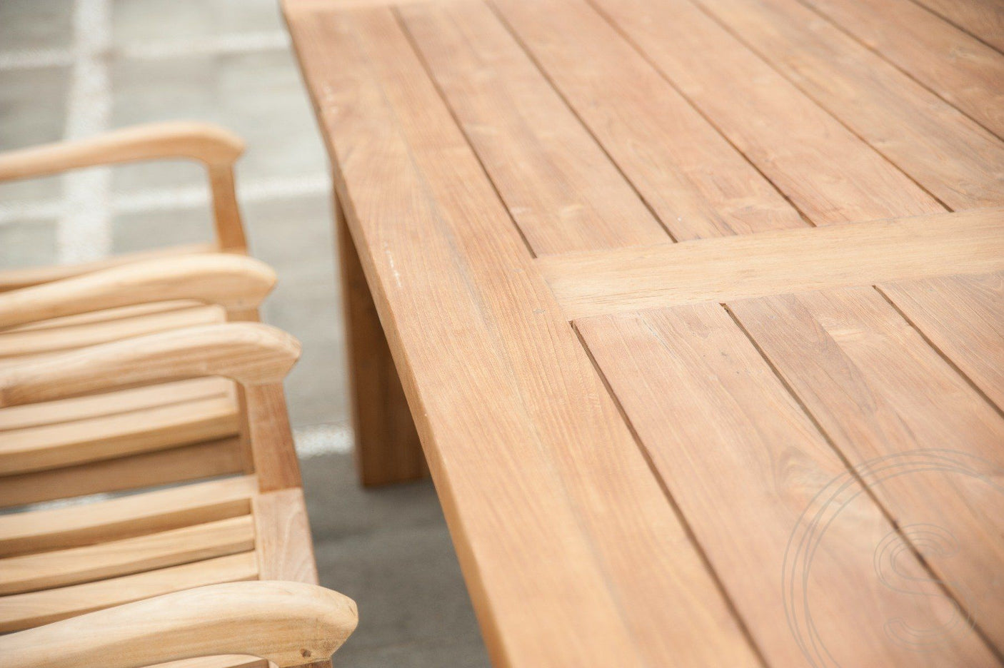 Teak tuintafel 250x100 Mammoet - Souren Meubels