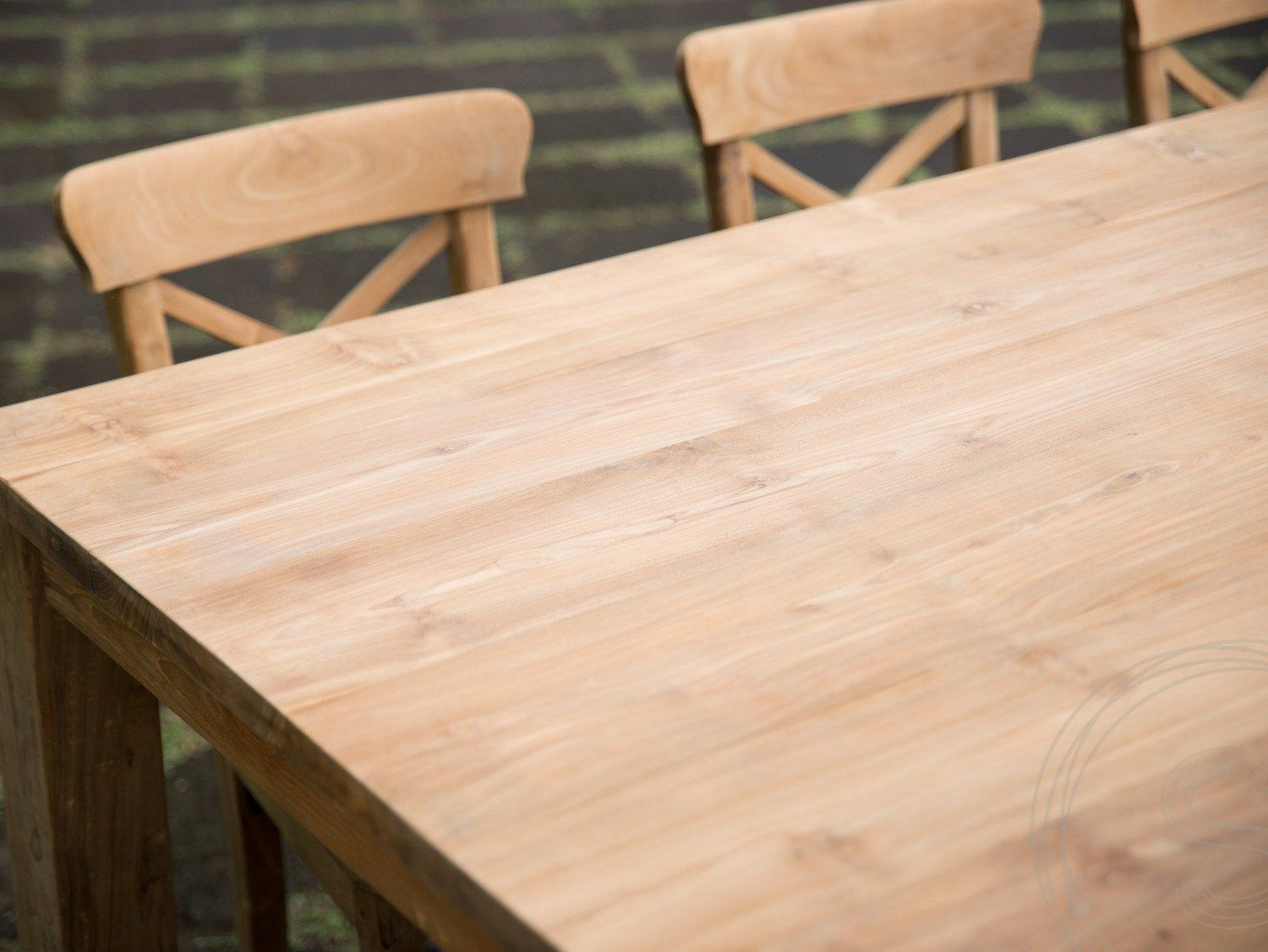 Teak tafel 260 x 100 cm - Souren Meubels